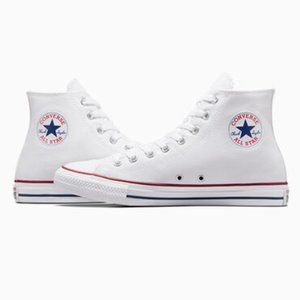 White Converse All Star Chuck Taylor Classic shoes size 7
